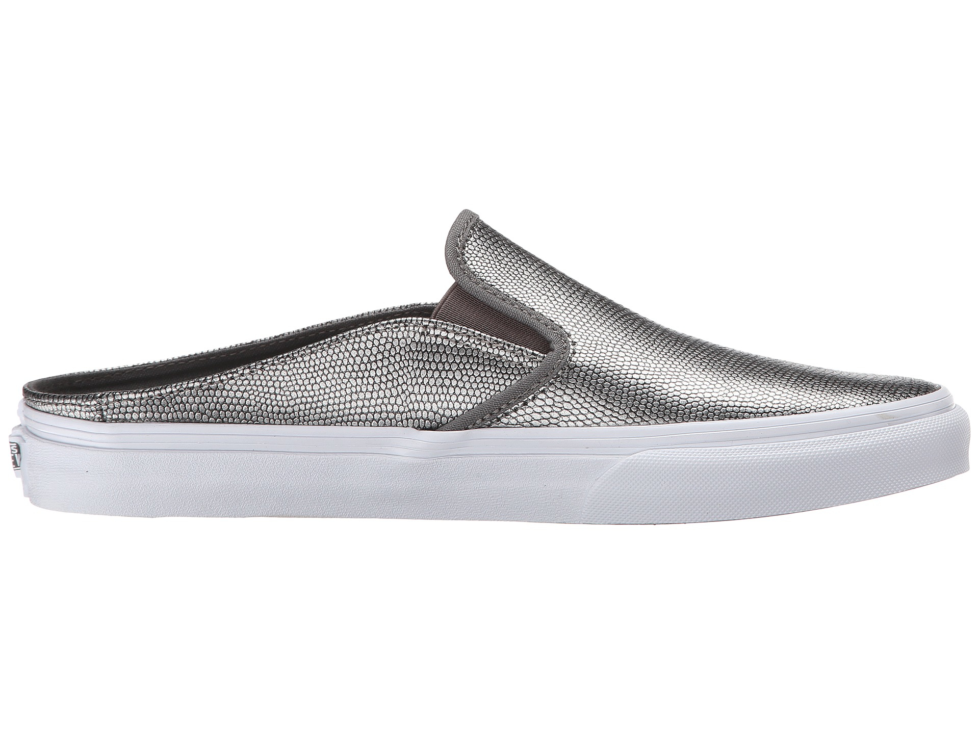 vans leather slip on mule